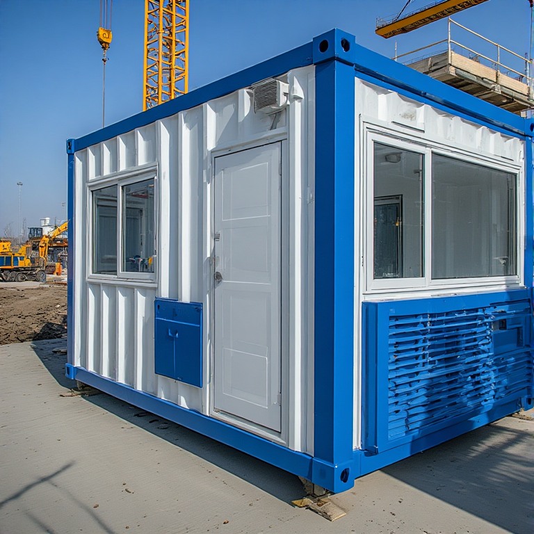 Prefabricated Container Office manufactured by SR Enterprises